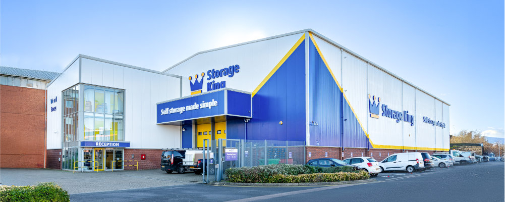 The exterior of Storage King Maidstone